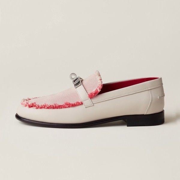 ✨에르메스 여성 핑크 로퍼 - Hermes Womens Pink Loafer - he190x