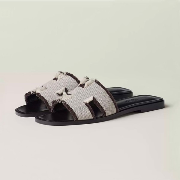✨에르메스 여성 블랙 오란 - Hermes Womens Black Slipper - he194x