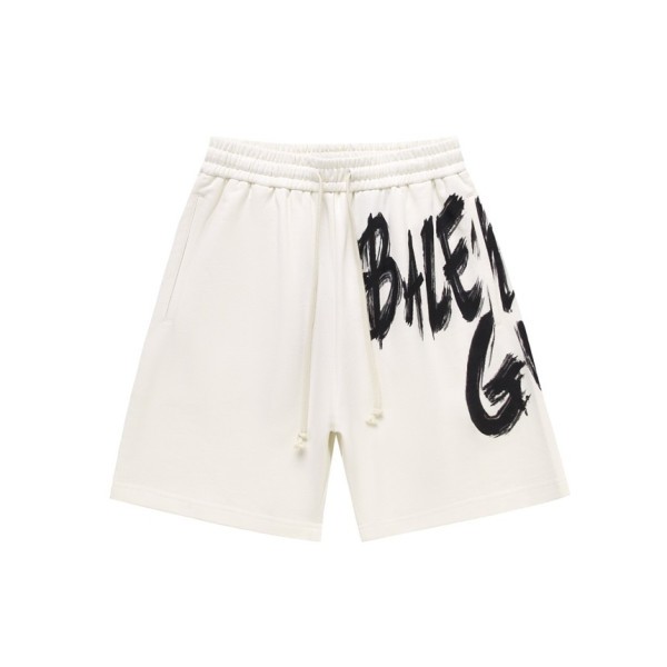 ✨발렌시아가 남성 아이보리 반바지 - Balenciaga Mens Ivory Half-pants - ba469x
