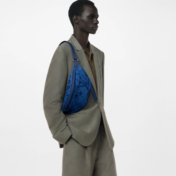 ✨루이비통 남성 블루 힙색 - Louis vuitton Mens Blue Hip Sack - lv1201x