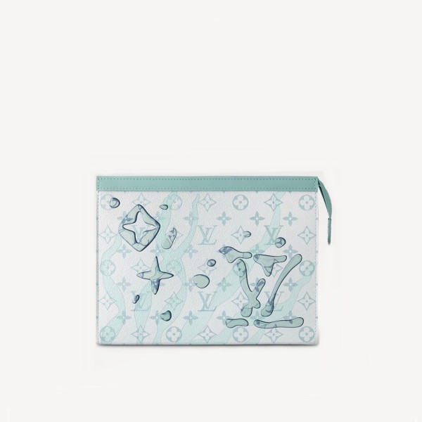 ✨루이비통 남성 블루 클러치 - Louis vuitton Mens Blue Clutch - lv1210x