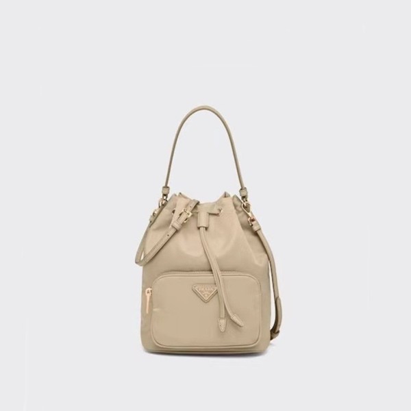 ✨프라다 여성 베이지 버킷백 - Prada Womens Beige Bucket Bag - pr561x