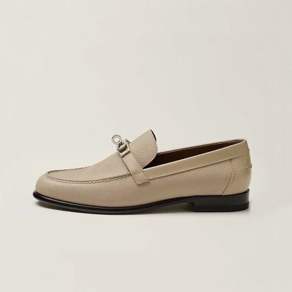 ✨에르메스 여성 베이지 로퍼 - Hermes Womens Beige Loafer - he202x