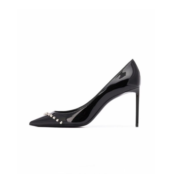 ✨입생로랑 여성 블랙 펌프스 - Saint Laurent  Womens Black Pumps - ysl385x