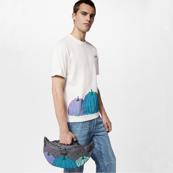 ✨루이비통 남성 블랙 힙색 - Louis vuitton Mens Black Hip Sack - lv1277x