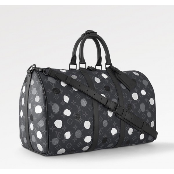 ✨루이비통 남성 블랙 키폴 - Louis vuitton Mens Black Keepall - lv1311x