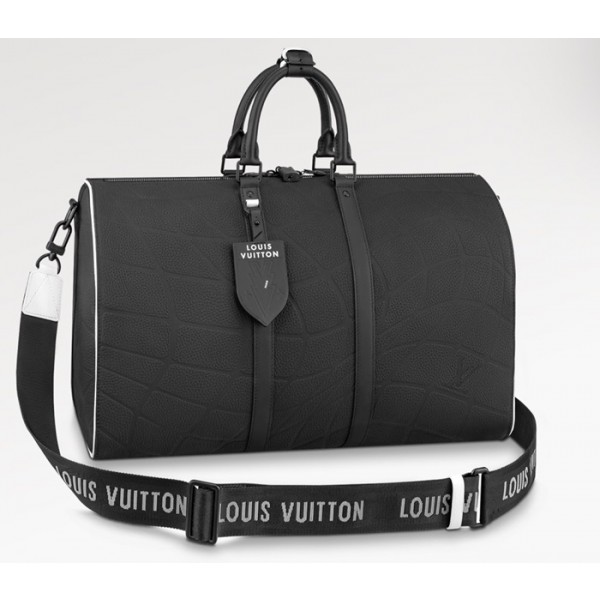 ✨루이비통 남성 블랙 키폴 - Louis vuitton Mens Black Keepall - lv1351x