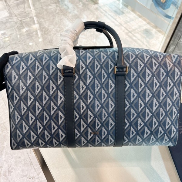 ✨디올 남성 Lingot 블루 키폴 - Dior Mens Blue Keepall - di537x