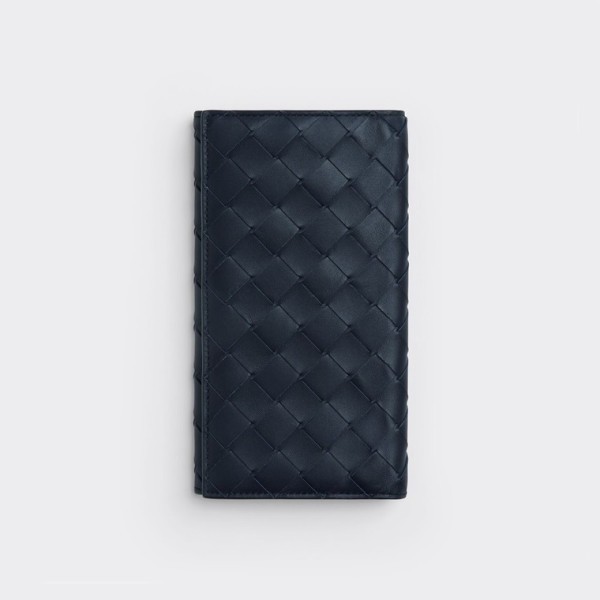 ✨보테가베네타 남성 네이비 장지갑 - Bottega Veneta Mens Navy Wallets - bv98x
