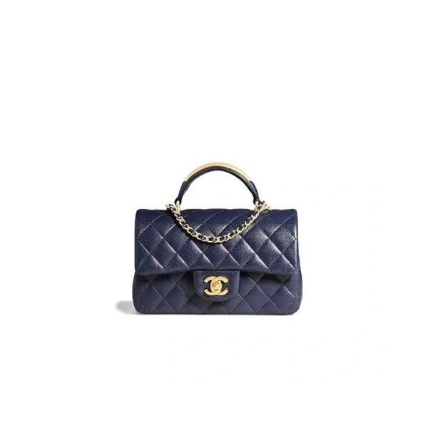 ✨샤넬 여성 네이비 토트백 - Chanel Womens Navy Tote Bag - ch450x