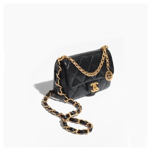 ✨샤넬 여성 블랙 체인백 - Chanel Womens Black Cross Bag - ch456x