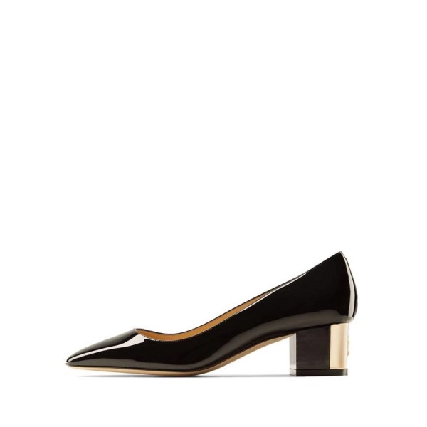 ✨지미츄 여성 블랙 구두 - Jimmy Choo Womens Black Middle-heels - ji26x