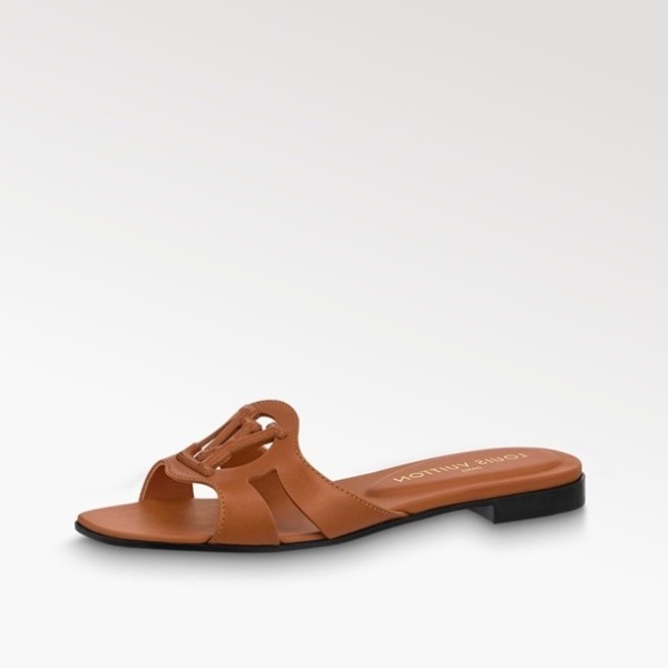 ✨루이비통 여성 카멜 슬리퍼 - Louis vuitton Womens Camel Slippers - lv1490x