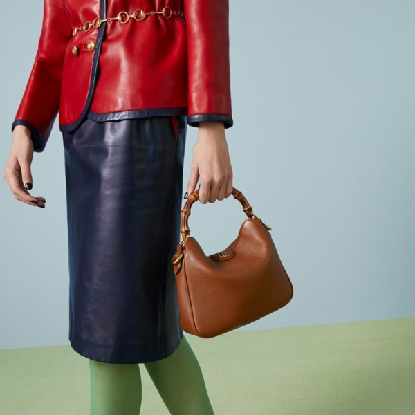 ✨구찌 여성 카멜 디아나 토트백 - Gucci Womens Camel Diana Tote Bag - gu819x