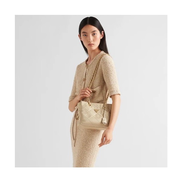 ✨프라다 여성 베이지 체인 숄더백 - Prada Womens Beige Shoulder Bag - pr606x