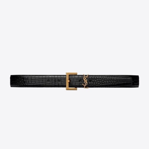 ✨입생로랑 여성 블랙 벨트 - Saint Laurent Womens Black Belts - ysl402