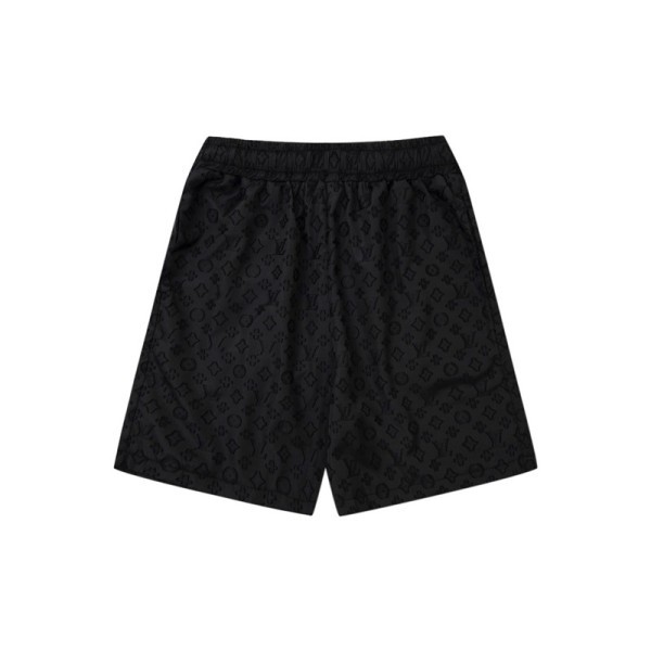✨루이비통 남성 블랙 반바지 - Louis vuitton Mens Black Half-pants - lv1599x