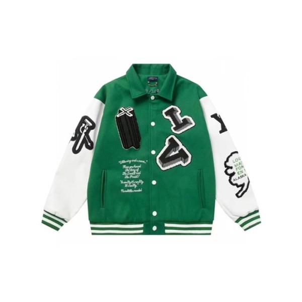 ✨루이비통 남성 모던 그린 자켓 - Louis vuitton Mens Green Jackets - lv1628x