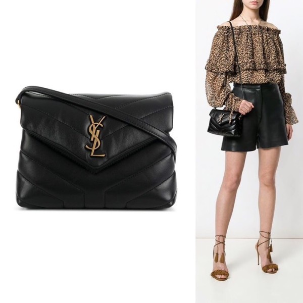 ✨입생로랑 여성 블랙 크로스백 - Saint Laurent Women Black Cross Bag - ysl408x