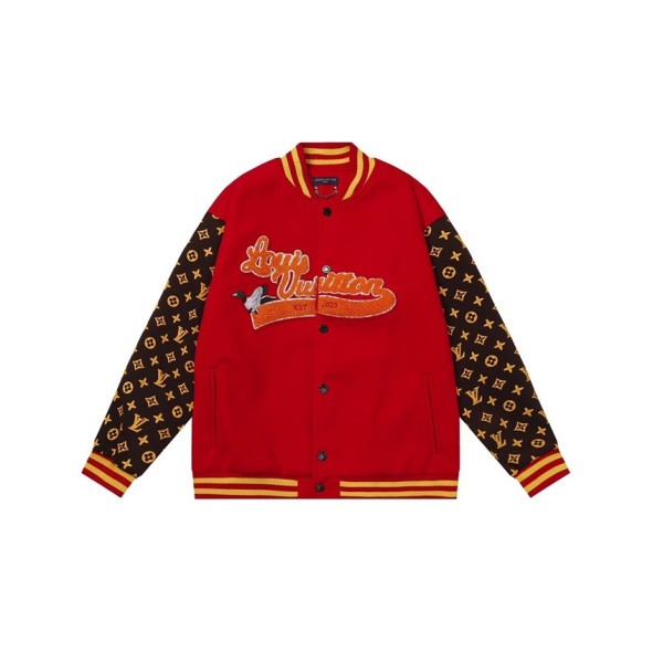 ✨루이비통 남성 모던 레드 자켓 - Louis vuitton Mens Red Jackets - lv1670x
