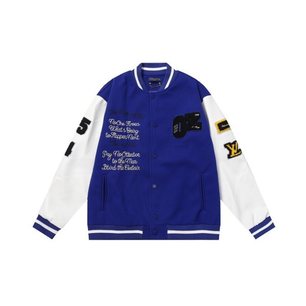 ✨루이비통 남성 모던 블루 자켓 - Louis vuitton Mens Blue Jackets - lv1671x