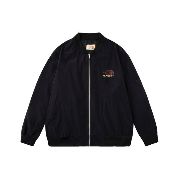 ✨구찌 남성 블랙 집업 자켓 - Gucci Mens Black Jackets - Gu906x