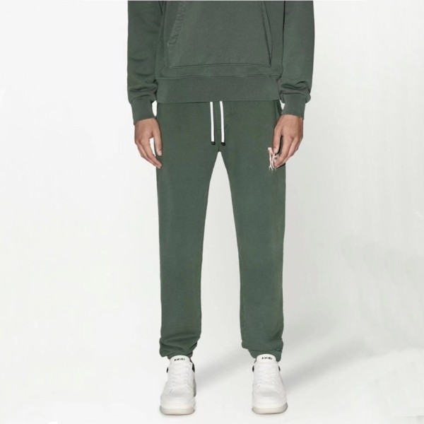 ✨아미리 남성 그린 트레이닝 팬츠 - Amiri Mens Green Training-pants - amr128x