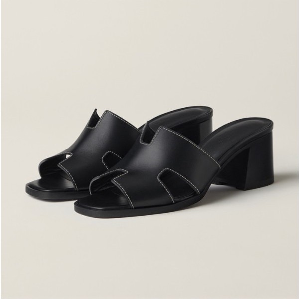✨에르메스 여성 블랙 샌들 - Hermes Womens Black Sandals - he236x
