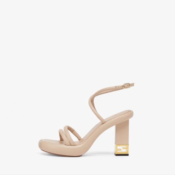✨펜디 여성 베이지 샌들 - Fendi Womens Beige Sandals - fe170x