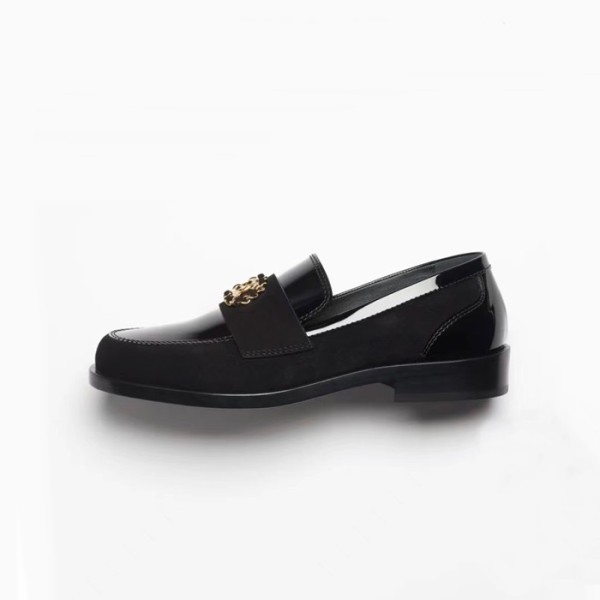 ✨샤넬 여성 블랙 로퍼 - Chanel Womens Black Loafer - ch491x