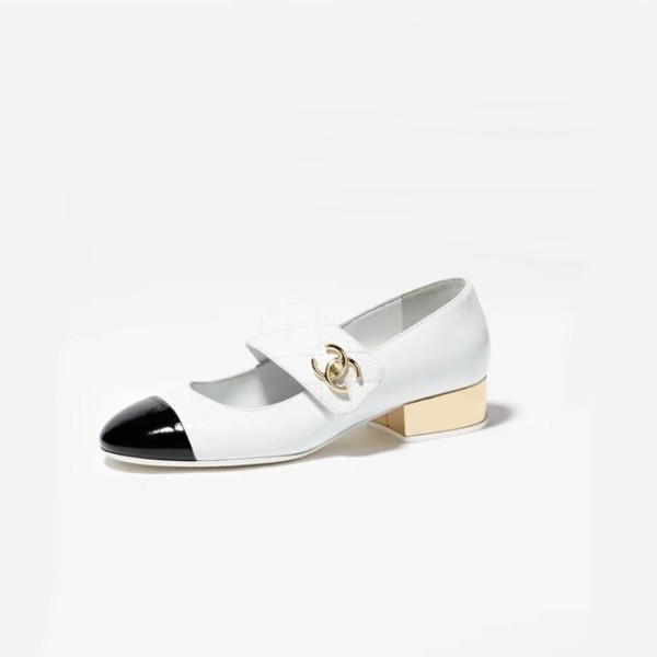 ✨샤넬 여성 화이트 로퍼 - Chanel Womens White Loafer - ch497x