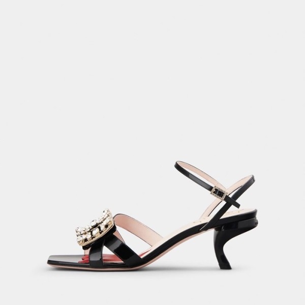 ✨로저비비에 여성 블랙 샌들 - Roger Vivier Womens Black Sandals - vi13x