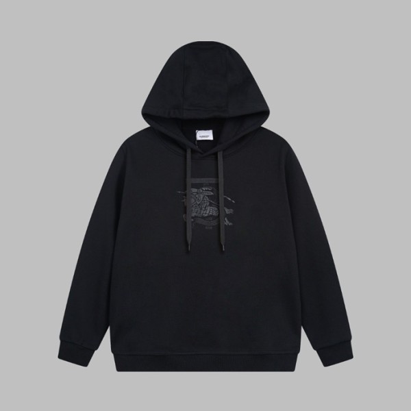 ✨버버리 남성 블랙 후드티 - Burberry Mens Black Hoodie - bu265x