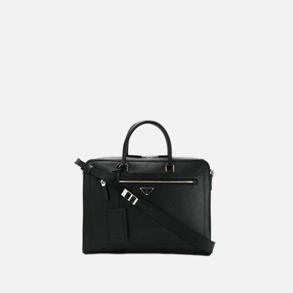 ✨프라다 남성 사피아노 브리프케이스 【매장-270만원대】 - Prada Mens Black Tote Bag - pr696x