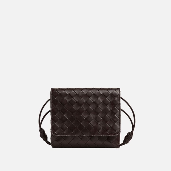 ✨보테가 여성 미니 인트레치아토 크로스바디 백 【매장-350만원대】 - Bottega Veneta Womens Choco Cross Bag - bv125x