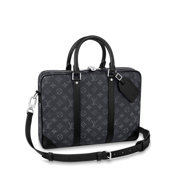 ✨루이비통 남성 포르트도큐멍 보야주 M46457【매장-350만원대】 - Louis vuitton Mens Black Tote Bag - lv1821x