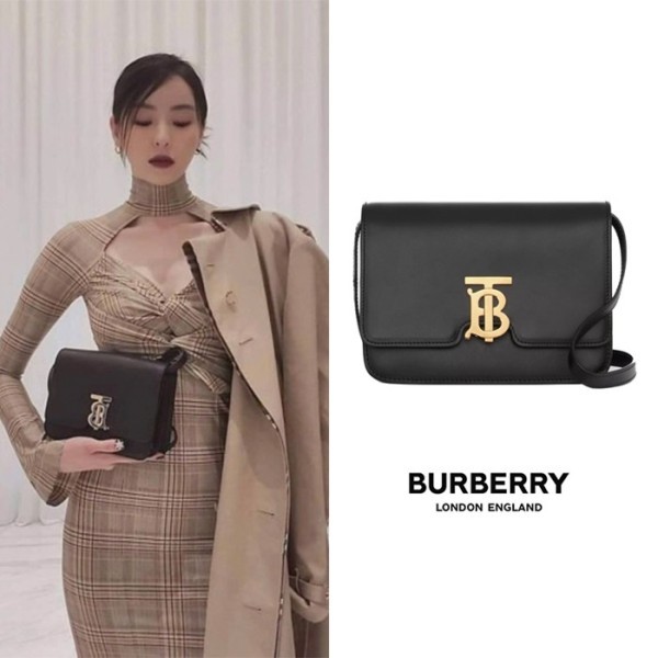 ✨버버리 여성 스몰 레더 TB 백 이다희 가방 80345511 - Burberry Womens Black Cross Bag - bu288x