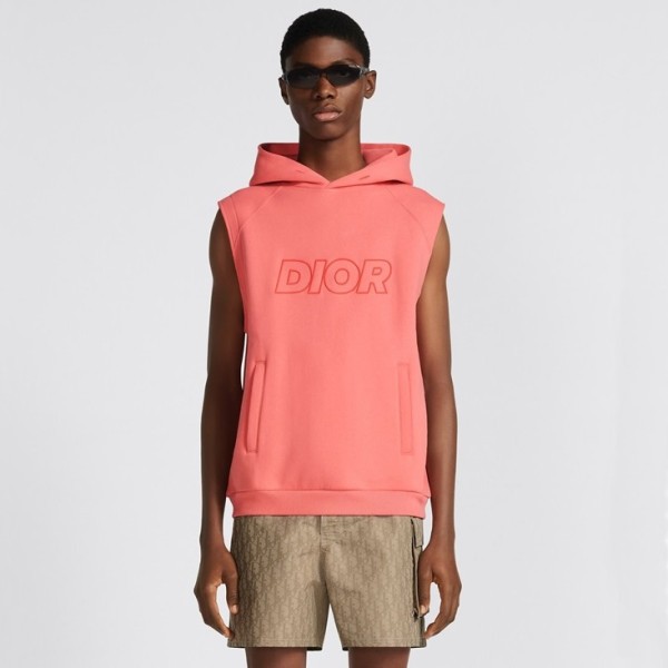 ✨디올 남성 핑크 후드 베스트 - Dior Mens Pink Vest - di677x