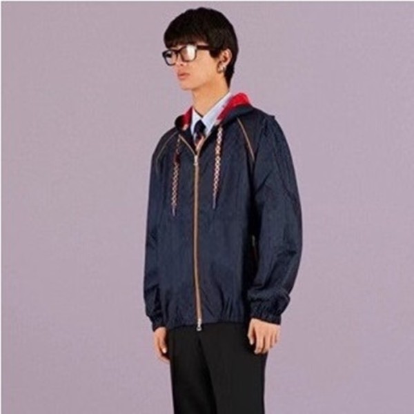 ✨구찌 남성 캐쥬얼 블루 집업 자켓 - Gucci Mens Blue Jackets - Gu978x