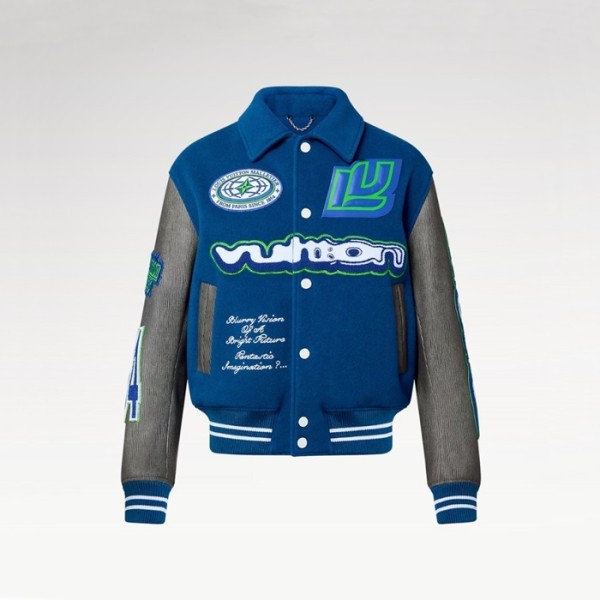 ✨루이비통 남성 블루 자켓 - Louis vuitton Mens Blue Jackets - lv1856x