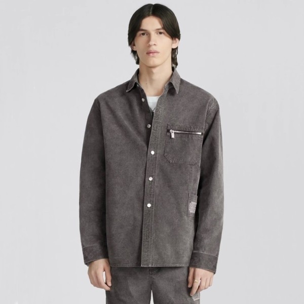 ✨디올 남성 캐쥬얼 블랙 셔츠 - Dior Mens Black Shirts - di687x