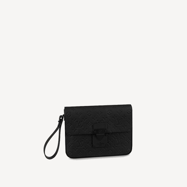 ✨루이비통 남성 S 락 A4 클러치 토리옹 M80582【매장-200만원대】 - Louis vuitton Mens Black Clutch- lv1870x