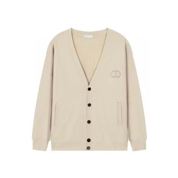 ✨디올 남성 베이지 브이넥 가디건 - Dior Mens Beige Cardigan - di699x