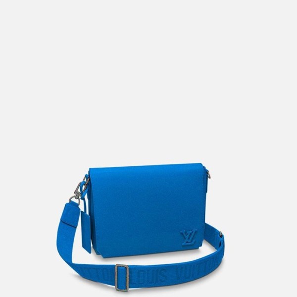 ✨루이비통 남성 테이크오프 메신저백 M22505 【매장-390만원대】 - Louis vuitton Mens Blue Cross Bag - lv1885x