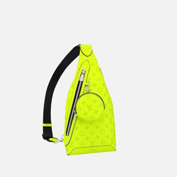 ✨루이비통 남성 모노그램 이클립스 듀오 슬링백 【매장-320만원대】 - Louis vuitton Mens Green Cross Bag - lv1889x