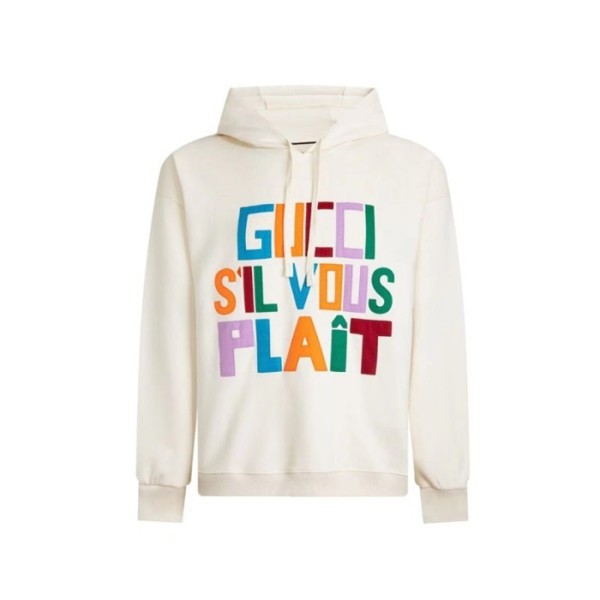 ✨구찌 남성 화이트 후드티 - Gucci Mens White Hoodie - gu1006x