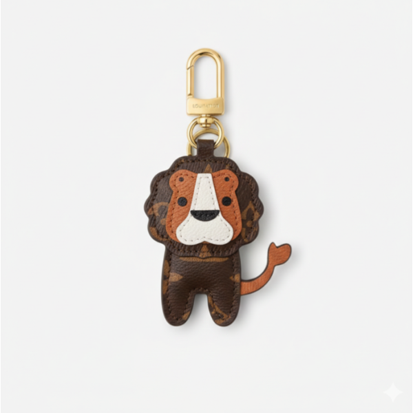 ✨루이비통 남성 라이언 펜던트와 키링  - Louis vuitton Mens Brown Key Ring - acc219x