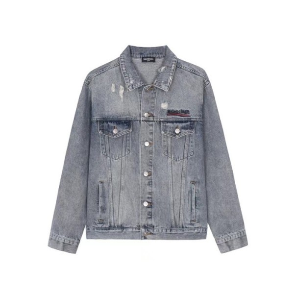 ✨발렌시아가 남성 블루 자켓 - Balenciaga Mens Blue Jackets - ba706x