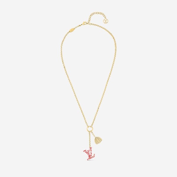 ✨루이비통 여성 아이코닉 인피니티 도트 목걸이 M01081 【매장-80만원대】 - Louis vuitton Womens Yellow Gold Necklace - acc251x