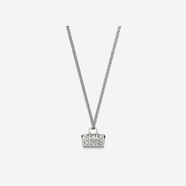 ✨루이비통 남성 아이콘 목걸이 M00914 【매장-80만원대】 - Louis vuitton Mens White Gold Necklace - acc254x